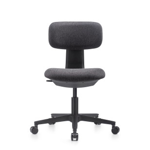 簡約帶滑輪可旋轉辦公椅